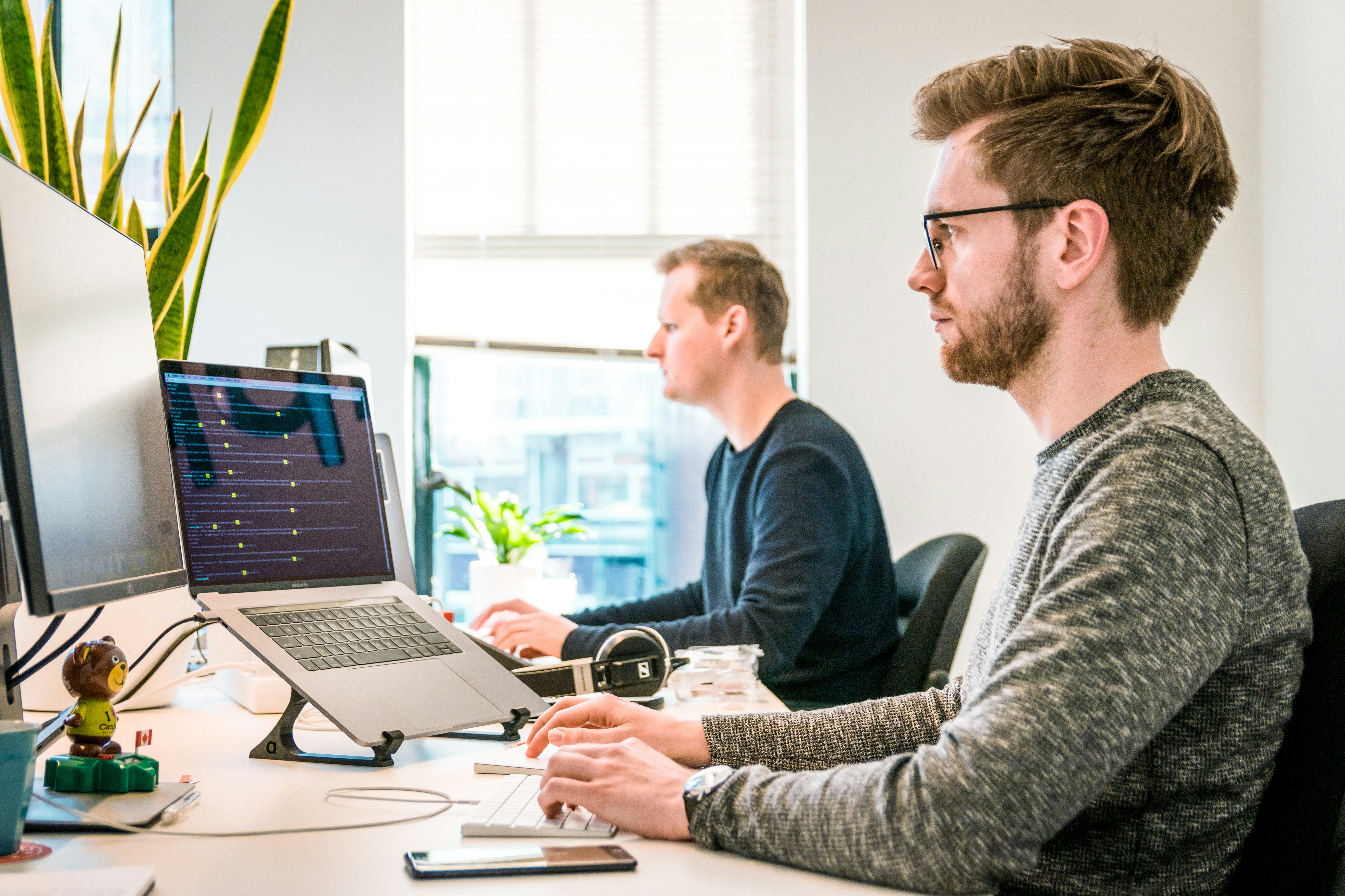 Modern workspace setup